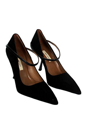 Klaus Kadın  Ayakkabı - Siyah Süet