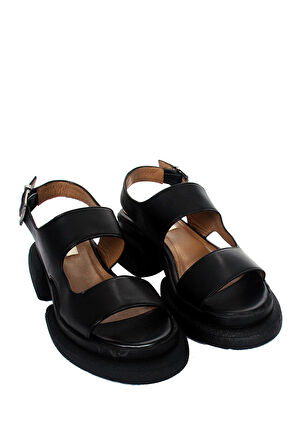 Lassi Kadın Sandalet - Siyah 
