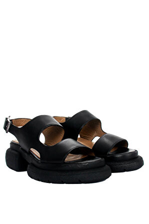 Lassi Kadın Sandalet - Siyah 