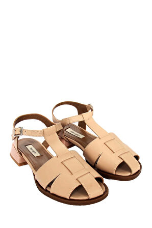 Asbana Kadın Sandalet - Bej