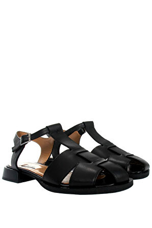 Asbana Kadın Sandalet - Siyah