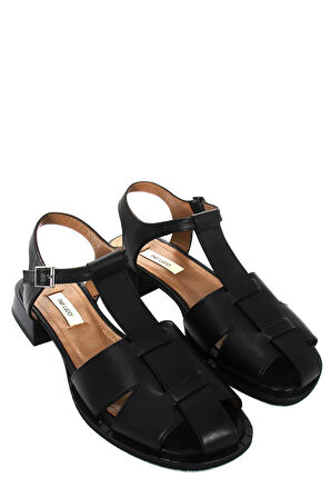 Asbana Kadın Sandalet - Siyah
