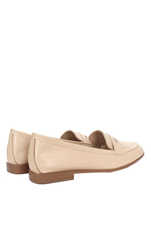 Cassia Kadın Ayakkabı - Bej Deri