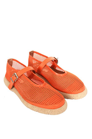 Julietta Kadın Ayakkabı - Turuncu File