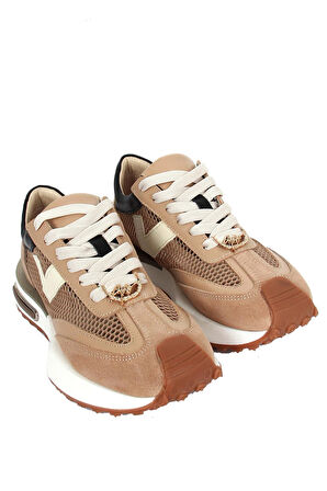 Saniola Kadın Ayakkabı - PudraSüetDeri