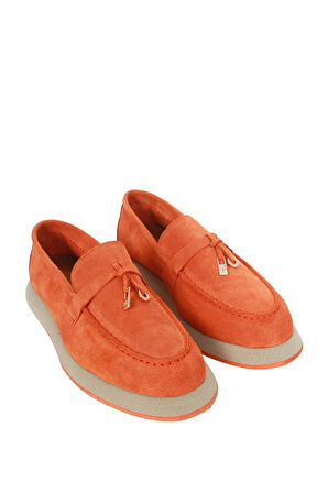 Alina Kadın Ayakkabı - Oranj Süet