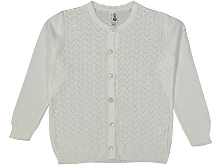 KIZ 5/8 YAŞ V DELİKLİ TRİKO HIRKA