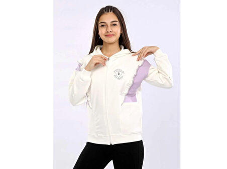 KIZ 5/8 YAŞ FIRFIRLI KALPLİ 2İP ŞARDONLU HIRKA
