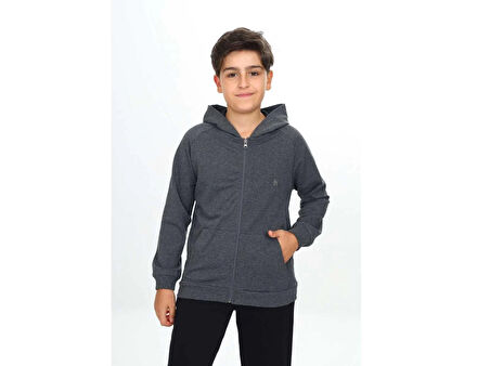 UNISEX 6/10 YAŞ N NAKIŞLI KAPŞONLU TEK ÜST HIRKA