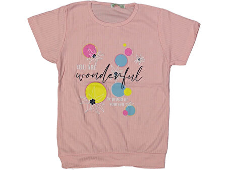 KIZ 3/6 YAŞ WONDERFUL BASKILI BADİ