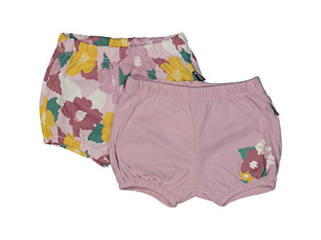 KIZ 6/18 AY FLORAL 2Lİ ŞORT