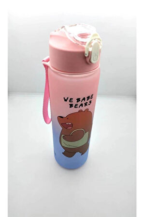 Taros Bear 800 ml Matara Pembe-Mavi