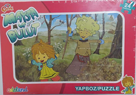 Adeland Trt Çocuk Maysa ve Bulut 24 Parça Yapboz (Puzzle)