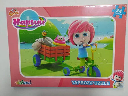 Adeland Trt Çocuk Hapşuu 24 Parça Yapboz (Puzzle)