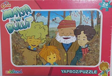 Adeland Trt Çocuk Maysa ve Bulut 24 Parça Yapboz (Puzzle)