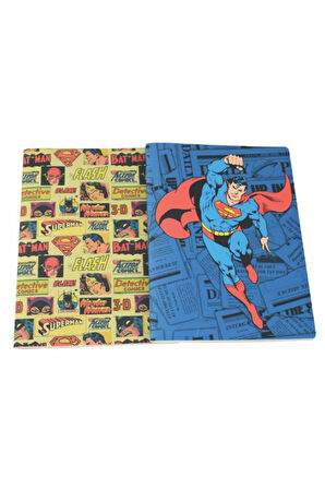 Umur Superman Trendy (19 * 26) Defter 60 Yaprak ( Kareli )