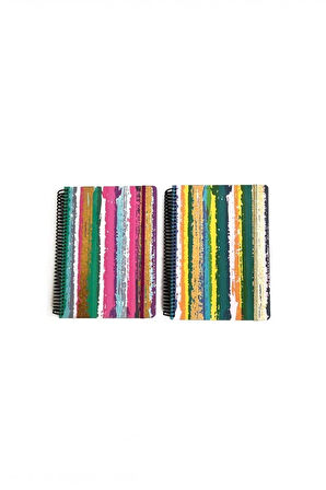 Keskin Color Glitter 17x24 100 Yaprak Sert Kapak Spiralli Defter
