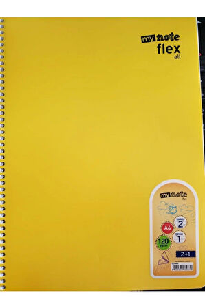 Mynote Defter Flex 2 1 Sep. A4 120 Yaprak