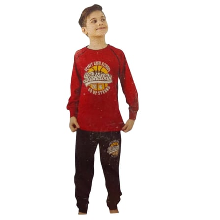 Kapi Kids 7011 Erkek Çocuk Uzun Kol Pijama Takım