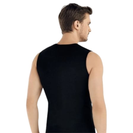 Şahinler GRİ Erkek Sıfır Kollu Likralı Süprem Atlet ME077