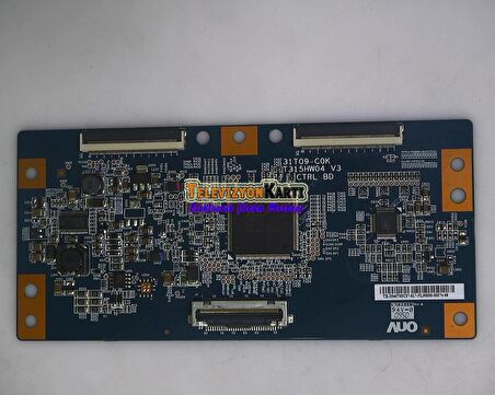 T315HW04 V3 Ctrl BD, 31T09-C0K, TX-5546T03C43, Samsung UE46C6000 , AU Optronics, T CON Board, T315HW04 V3