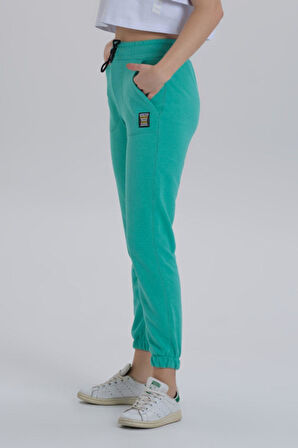 Bej Ribana Paça Basic Eşofman Altı