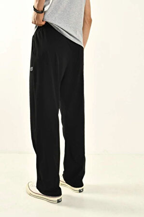 Siyah Baggy Fit Erkek Pantolon