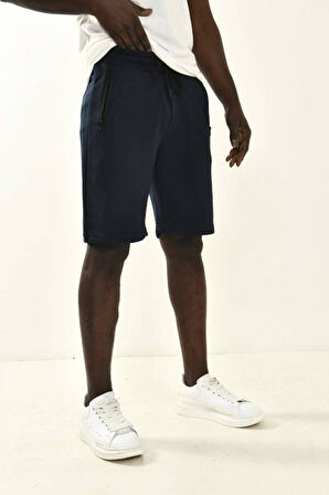 Lacivert Basic Erkek Şort