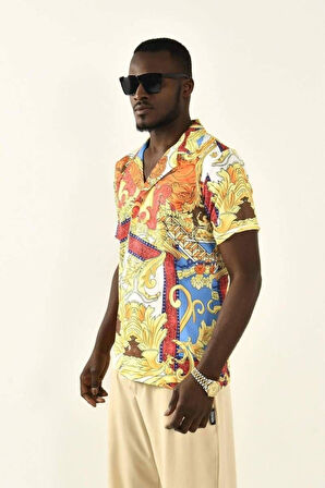 Kahve Desenli Gömlek 410473