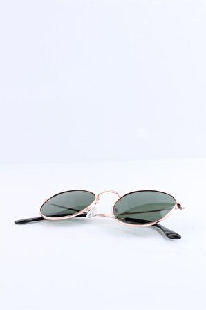 UNISEX SİYAH YEŞİL UV400 GÜNEŞ GÖZLÜĞÜ SILVIO MONETTI - 3SM5006AR002