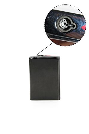Siyah Gazlı Jet Pürmüzlü Çakmak Smc936Mr001