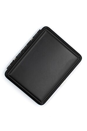 Siyah Mat Metal Sigara Tabakası SMTBKCB003R1