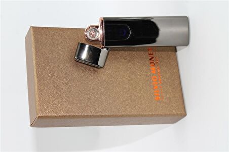 Siyah USB Şarjlı Çakmak SMC527USBR3