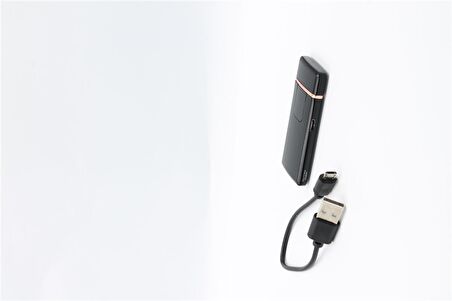 Siyah USB Şarjlı Çakmak SMC520USBR1