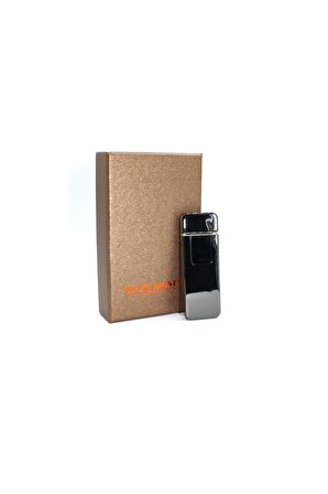 Silvio Monetti Siyah USB Şarjlı Çakmak SMC540USBR1