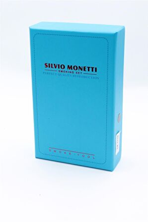 Silvio Monetti Gümüş Gazlı Torch Pürmüz Çakmak SMC454MR03