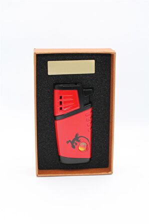 Kırmızı Gazlı Torch Pürmüz Çakmak SMC547MR02