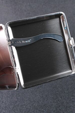 Kare Düz Metal Sigara Tabakası SMTBKCB002R2
