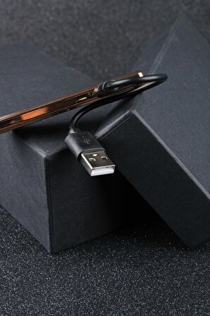 Mor Şarjlı Usb Çakmak SMC401R004