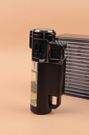 Kapaklı 4 Torch Gazlı Çakmak - SMCK618MR01