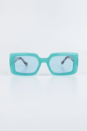 Kadın Mavi UV 400 Korumalı Güneş Gözlüğü 23SM10525R04