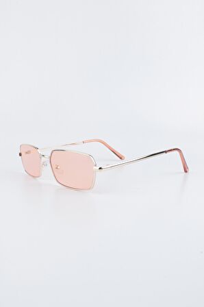 Silvio Monetti Unısex Pembe UV 400 Korumalı Güneş Gözlüğü 23SM58037R04