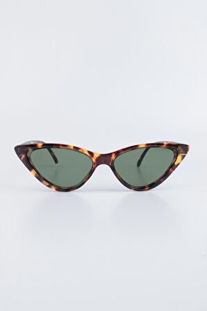 By Marine Kadın Leopar UV 400 Korumalı Güneş Gözlüğü 23FT8311AR03