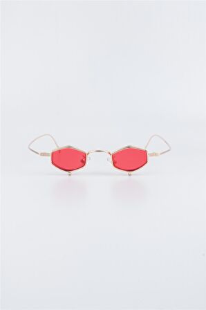 Max Polo Unısex Kırmızı UV 400 Korumalı Unısex Güneş Gözlüğü 23MPG50910R4