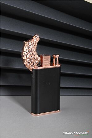 Bronz Kurt Model Gazlı Çakmak 24CSM805MKTR01
