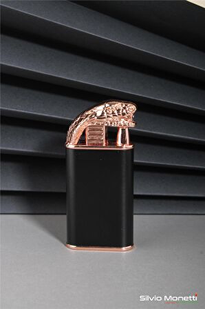Bronz Yılan Kobra Model Gazlı Çakmak 24CSM805MYNR01