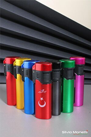 Pembe Kapaklı Özel Tasarım Gazlı Çakmak 24CSM911CPR06