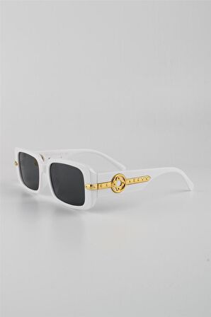 By Marine Beyaz UV400 Filtre Kadın Güneş Gözlüğü G24FT8R02