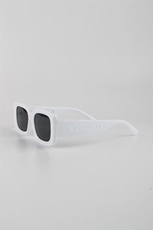 By Marine Beyaz UV400 Filtre Unisex Güneş Gözlüğü G24FT5625R05