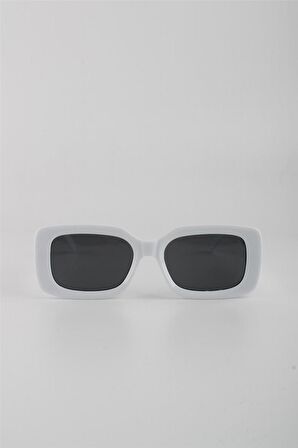 By Marine Beyaz UV400 Filtre Unisex Güneş Gözlüğü G24FT5625R05